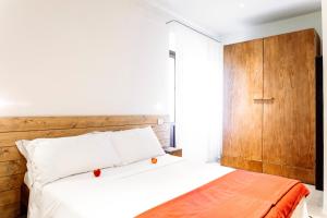 Katil atau katil-katil dalam bilik di Podere Castellare