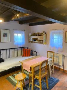 Posteľ alebo postele v izbe v ubytovaní Landhaus Nitsch Appartement - Gästehaus Nitsch Appartement + 37 fotografií