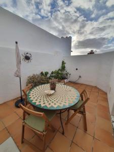 A balcony or terrace at Casa Callao