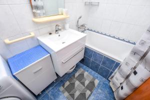 Koupelna v ubytování Apartments Vladimir