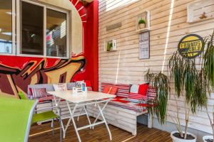A seating area at Art Hotel Simona