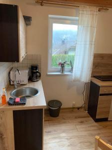 Kuchnia lub aneks kuchenny w obiekcie Haus Edelweiss Mölltal