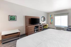TV a/nebo společenská místnost v ubytování Hampton Inn Harker Heights