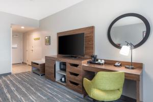 TV a/nebo společenská místnost v ubytování Hampton Inn Harker Heights