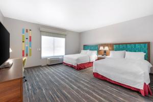 Postel nebo postele na pokoji v ubytování Hampton Inn Harker Heights