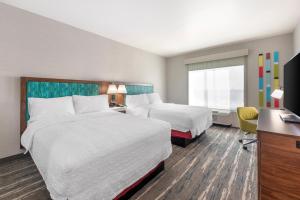 Postel nebo postele na pokoji v ubytování Hampton Inn Harker Heights