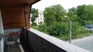 Balkon lub taras w obiekcie Uslugi Hotelowe Władysław
