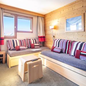 Гостиная зона в Résidence Pierre & Vacances L'Ours Blanc