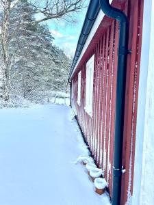 Raftarp - Country side cottage in the woods v zimě