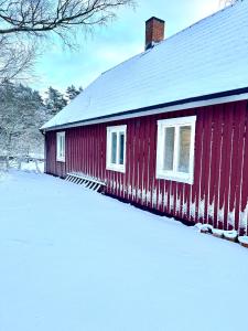Raftarp - Country side cottage in the woods v zimě