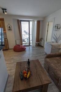 Posezení v ubytování Double Rooms in New Gudauri, Loft 2, 247