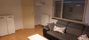 Posezení v ubytování Ferienwohnung Scheuern