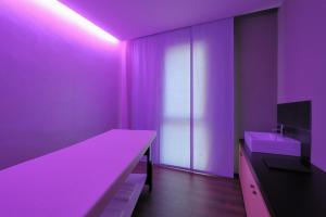 Postel nebo postele na pokoji v ubytování Hotel Des Bains Terme