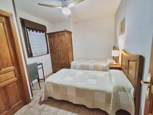 A bed or beds in a room at Casa Gerbe