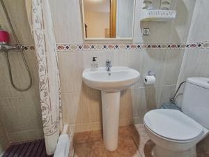 A bathroom at Casa Gerbe