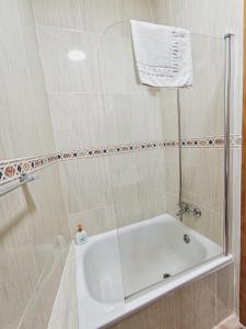 A bathroom at Casa Gerbe