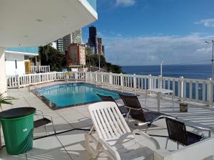 Hồ bơi trong/gần Studio Vista ao Mar