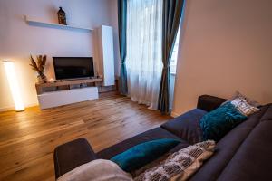 Posezení v ubytování Glam Turin Apartment