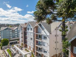 O edifício em que o apartamento se localiza
