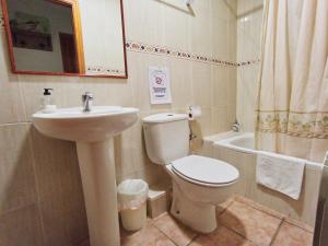 A bathroom at Casa Gerbe