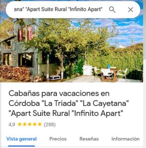 Gallery image of Apart Suite Rural, Grupo Cabaña La Triada in Río Ceballos