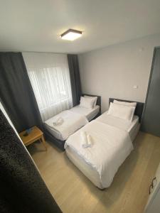 Postel nebo postele na pokoji v ubytování Safir Hotels Çorlu