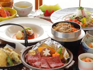 Cibo presso il ryokan o nelle vicinanze