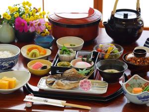Cibo presso il ryokan o nelle vicinanze