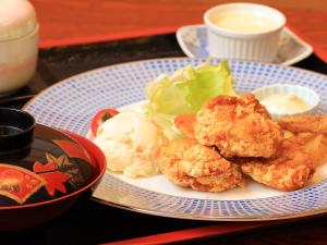 Cibo presso il ryokan o nelle vicinanze