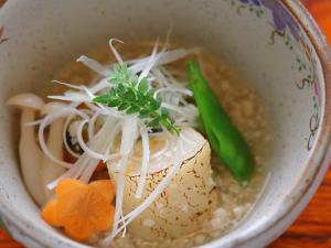 Cibo presso il ryokan o nelle vicinanze
