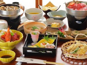 Cibo presso il ryokan o nelle vicinanze