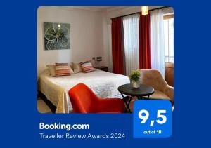 Cama ou camas em um quarto em Hostal Boutique Casa La Barca