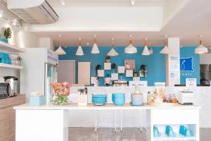 Nhà bếp/bếp nhỏ tại ME U Hostel Pattaya