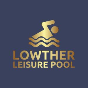 a logo for a freshwater lecture pool at 3 Bed Cottage in the Peaceful Village Wanlockhead in Wanlockhead