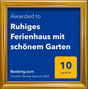 Afbeelding uit fotogalerij van Gemütliches Ferienhaus an der Ostsee mit Garten in Rerik