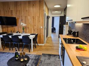 Kuchnia lub aneks kuchenny w obiekcie URBAN APARTMENTS Premium No 3, FREE PRIVATE PARKING, Self CHECK-IN