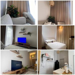 TV a/nebo společenská místnost v ubytování Aisha staycation wifi big patio Putrajaya