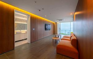 TV a/nebo společenská místnost v ubytování Latterace Resort