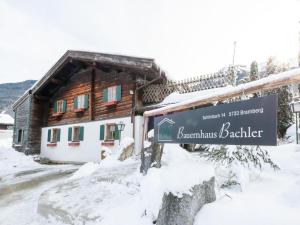 Farmhouse Bramberg near Wildkogelbahn v zime
