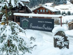 Farmhouse Bramberg near Wildkogelbahn v zime