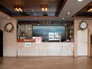 Lobby alebo recepcia v ubytovaní Tabist Hotel Sun Plaza Fuefuki Isawa