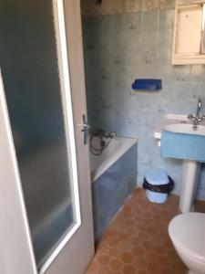 Koupelna v ubytování N6 Lit dans chambre partagée homme