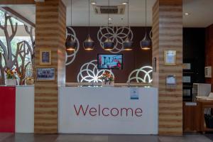 Preddverje oz. recepcija v nastanitvi Kalya Hotel Bandung Dago