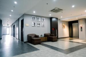 Predel za sedenje v nastanitvi Kalya Hotel Bandung Dago