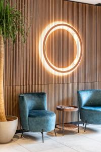 Posezení v ubytování Hotel Lokomotive