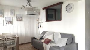 Χώρος καθιστικού στο Maison de pêcheur à Giens les pieds dans l'eau !