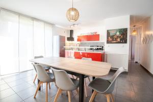 Kuchyňa alebo kuchynka v ubytovaní Le Petit Choiseul - Superb bungalow sleeps 6