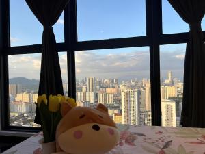 山景或在公寓看到的山景