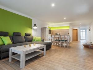 Ruang duduk di Haus Strandeck Südstrand 17
