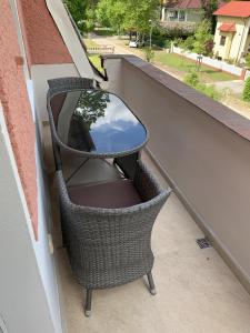 Balkon ili terasa u objektu Ferienwohnung Bella